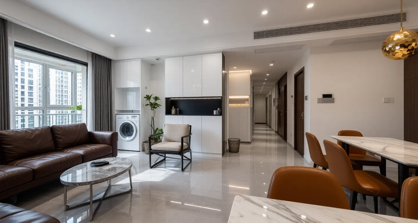 Shenzhen expat housing - Furnished apartment: New Jin'an Haina Mansion