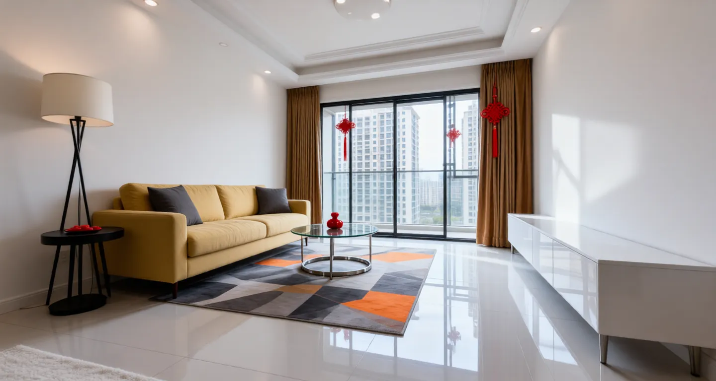 Room type: livingroom Apartment for rent in Shenzhen - Starry Sky Mansion - Photo 1