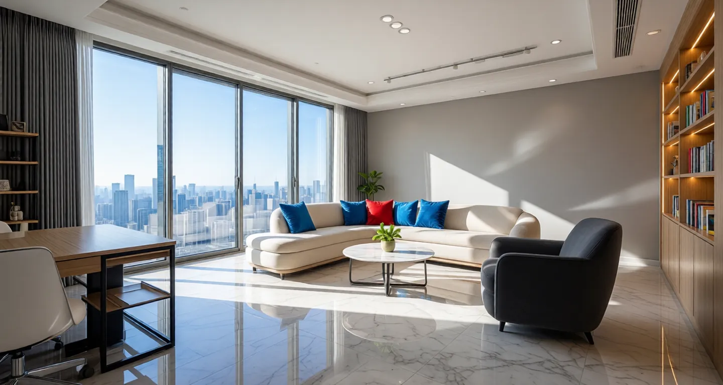Room type: livingroom Apartment for rent in Shenzhen - Excellence Qianhai One - Photo 1