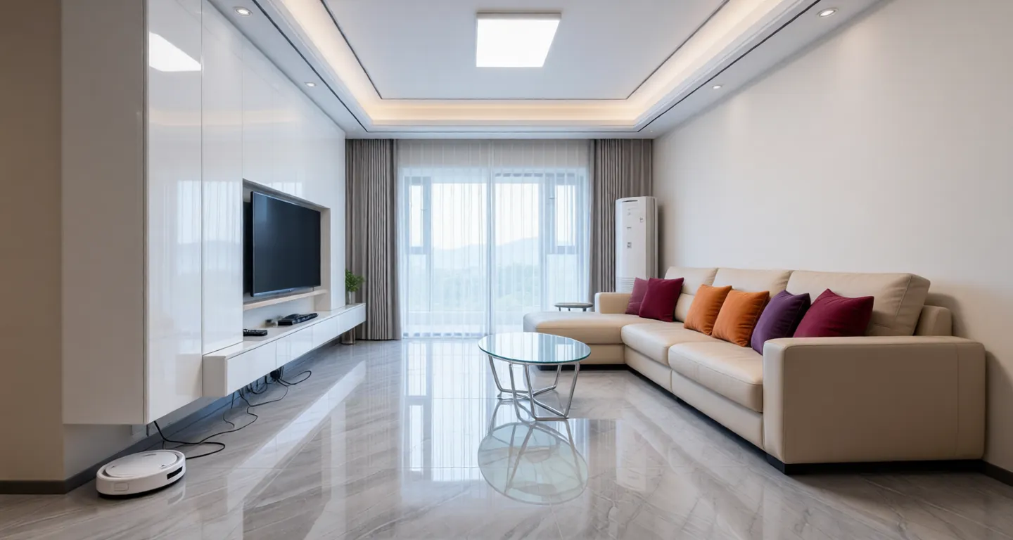 Room type: livingroom Apartment for rent in Shenzhen - Peninsula City Garden Phase III - Photo 1