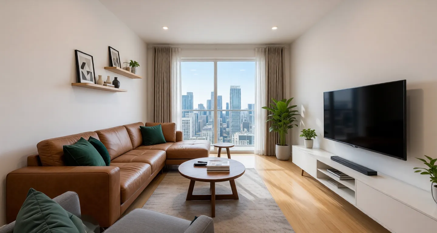 Room type: livingroom Apartment for rent in Shenzhen - China Resources City Runfu Phase I - Photo 1