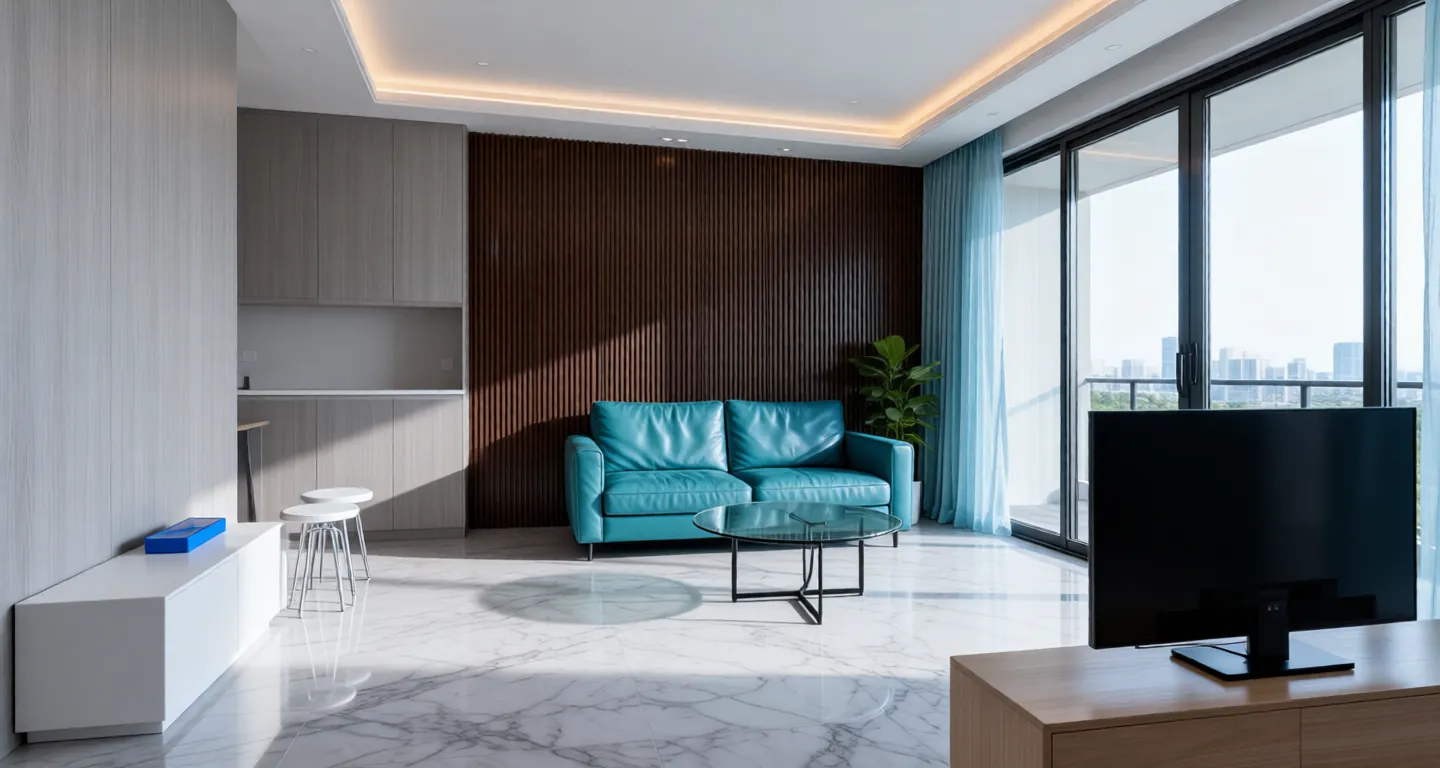 Room type: livingroom Apartment for rent in Shenzhen - Vanke Shekou Mansion - Photo 1