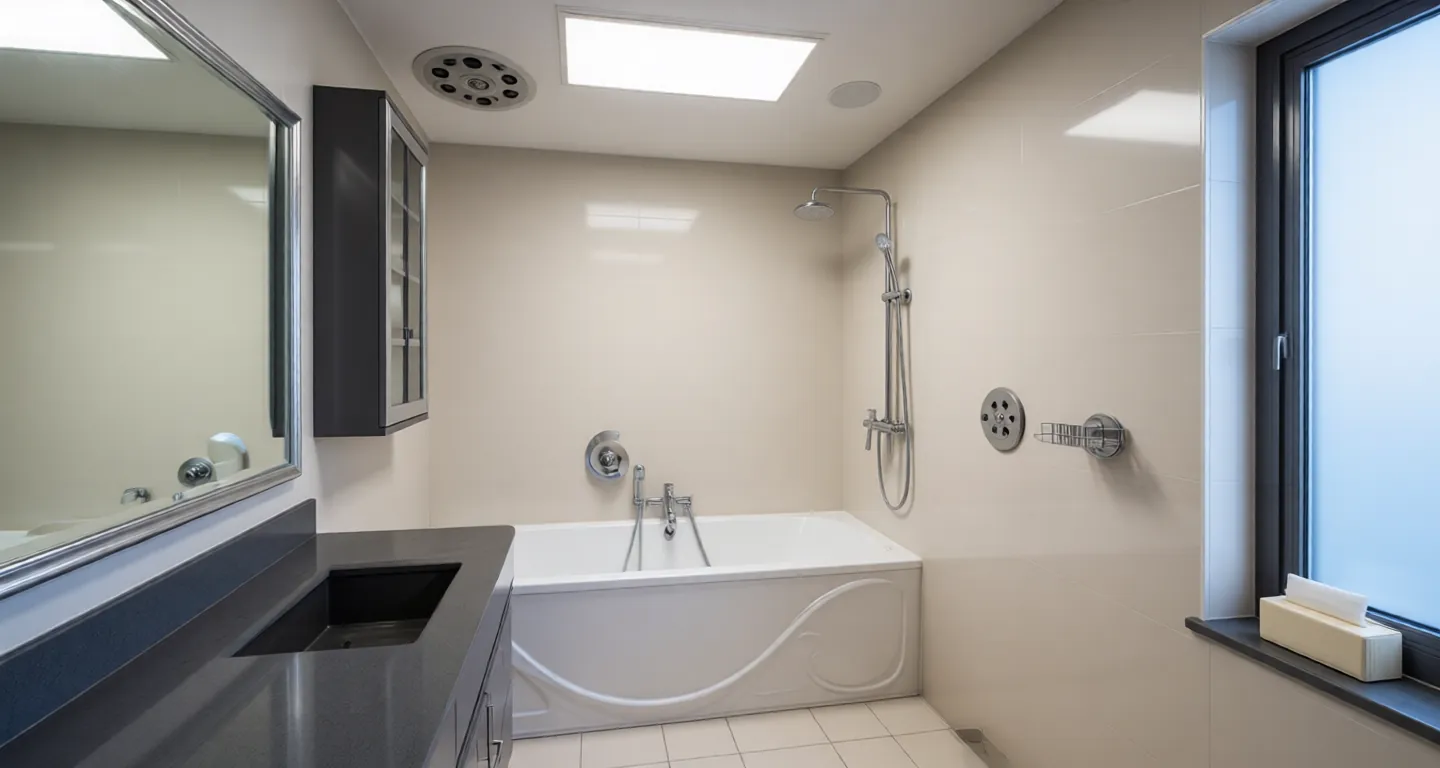 Room type: bathroom Apartment for rent in Shenzhen - Vanke Oriental Highland - Photo 1