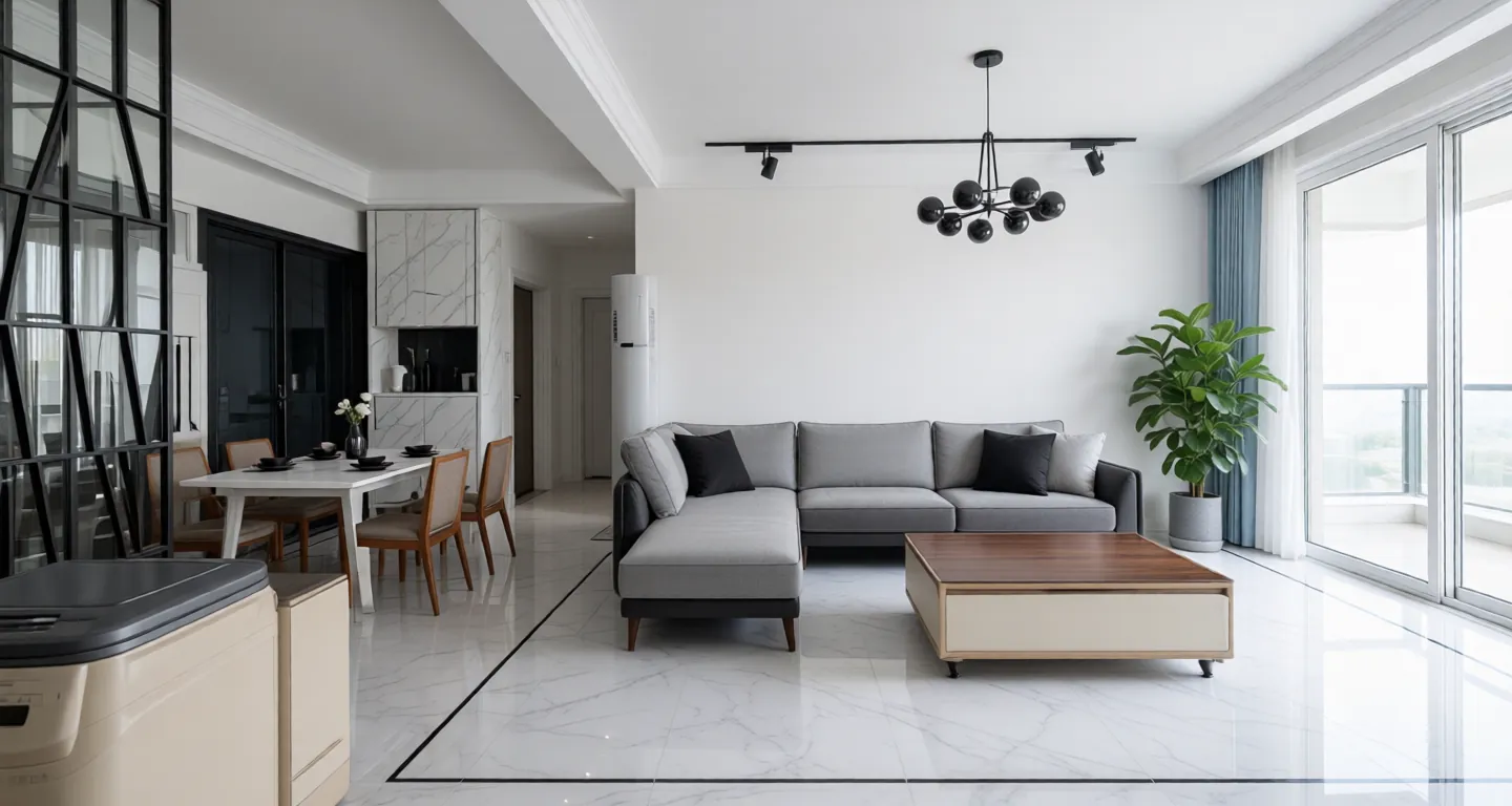 Shijiazhuang expat housing - Furnished apartment: Tianhe Yuecheng