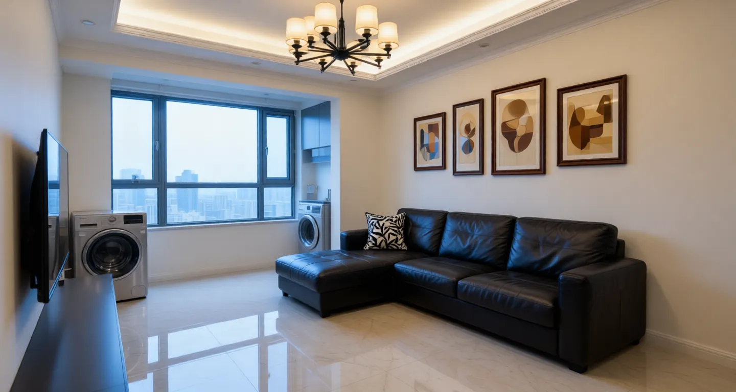 Shijiazhuang expat housing - Furnished apartment: Vanke Purple Court