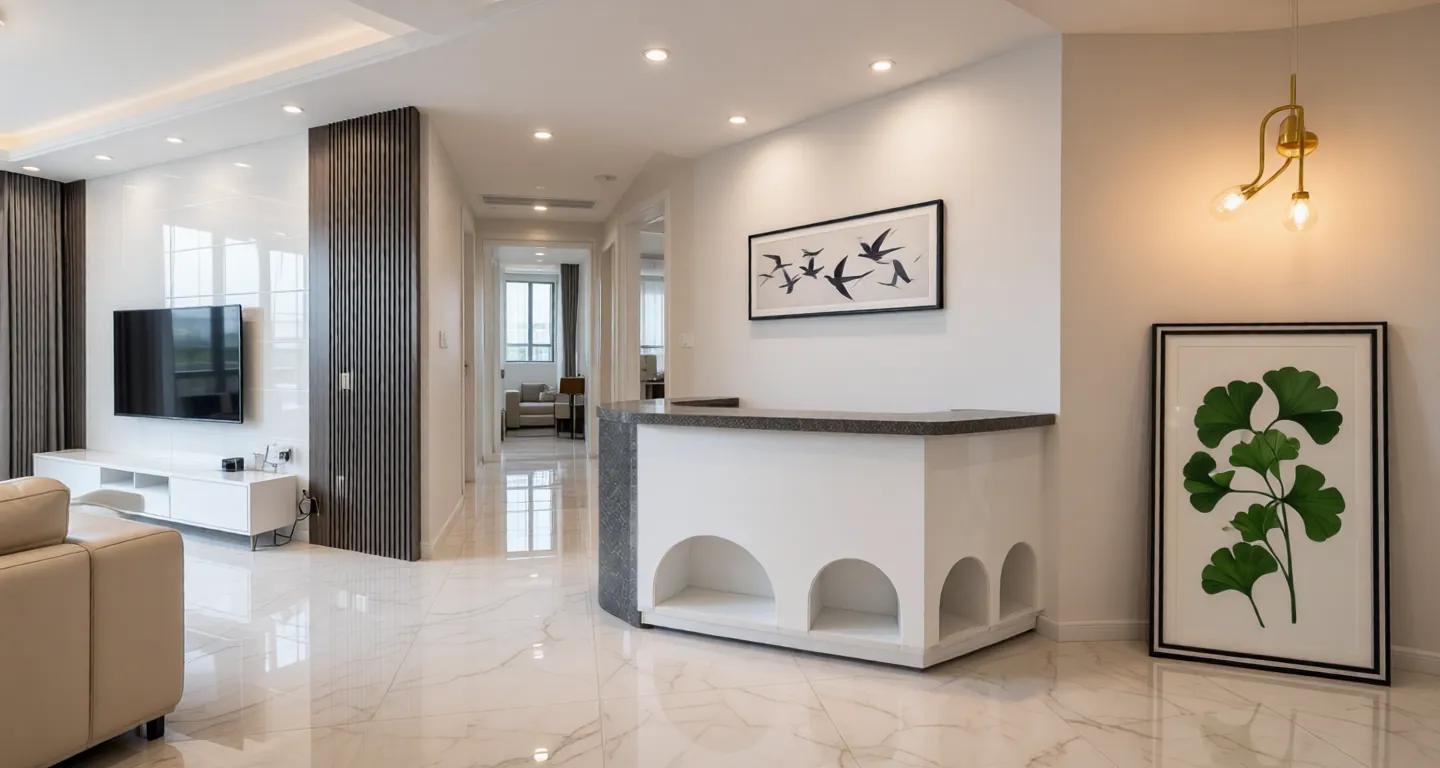 Shijiazhuang expat housing - Furnished apartment: Peony Garden, Nanjiao New Village