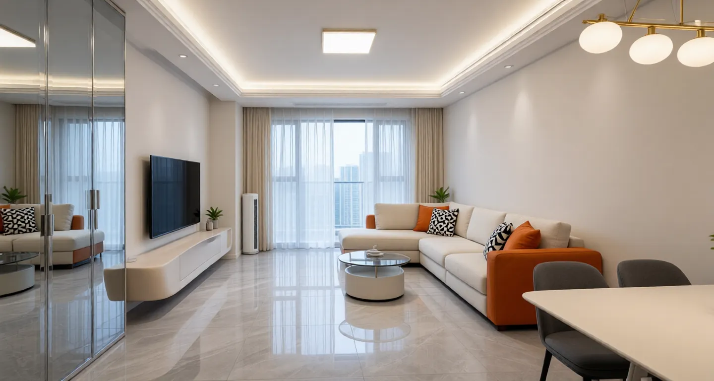 Shijiazhuang expat housing - Furnished apartment: Longfor Tianpu