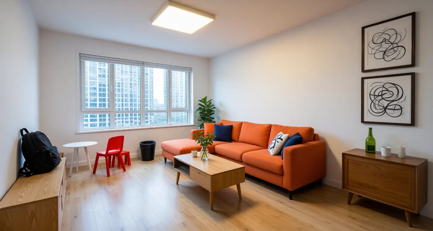 Shijiazhuang expat housing - Furnished apartment: Green City of a Hundred Islands