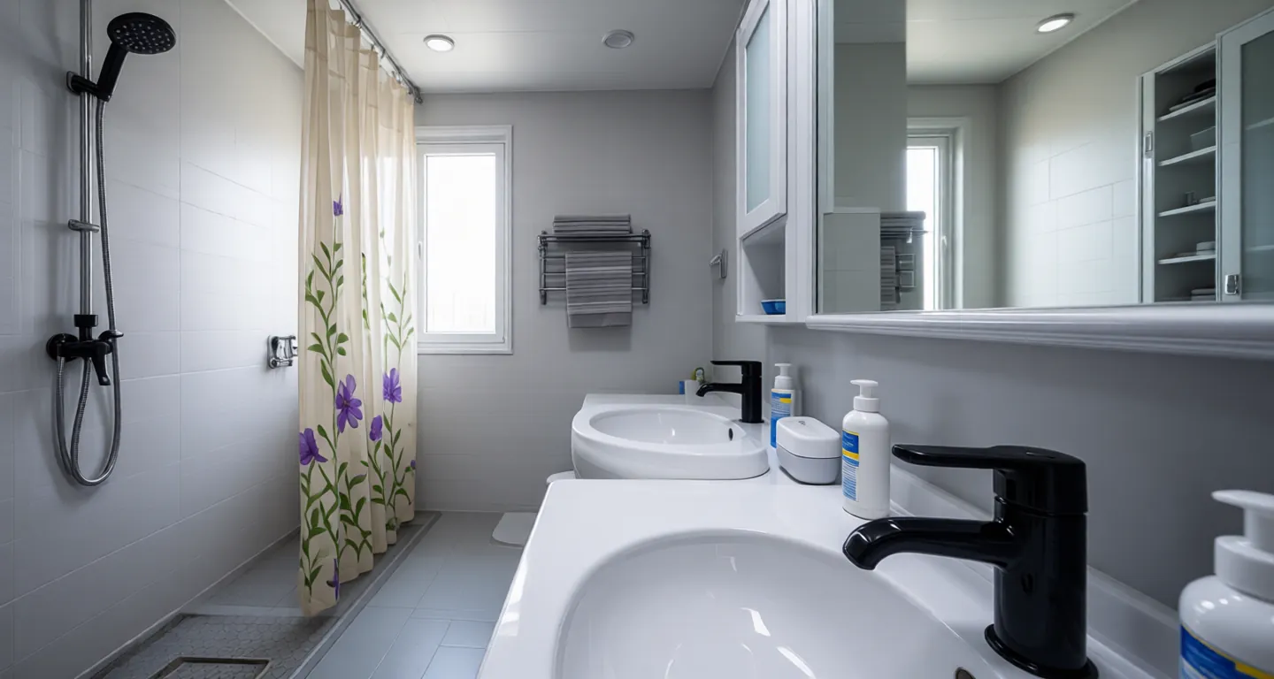 Room type: bathroom Apartment for rent in Suzhou - Caixiang Ercun - Photo 1
