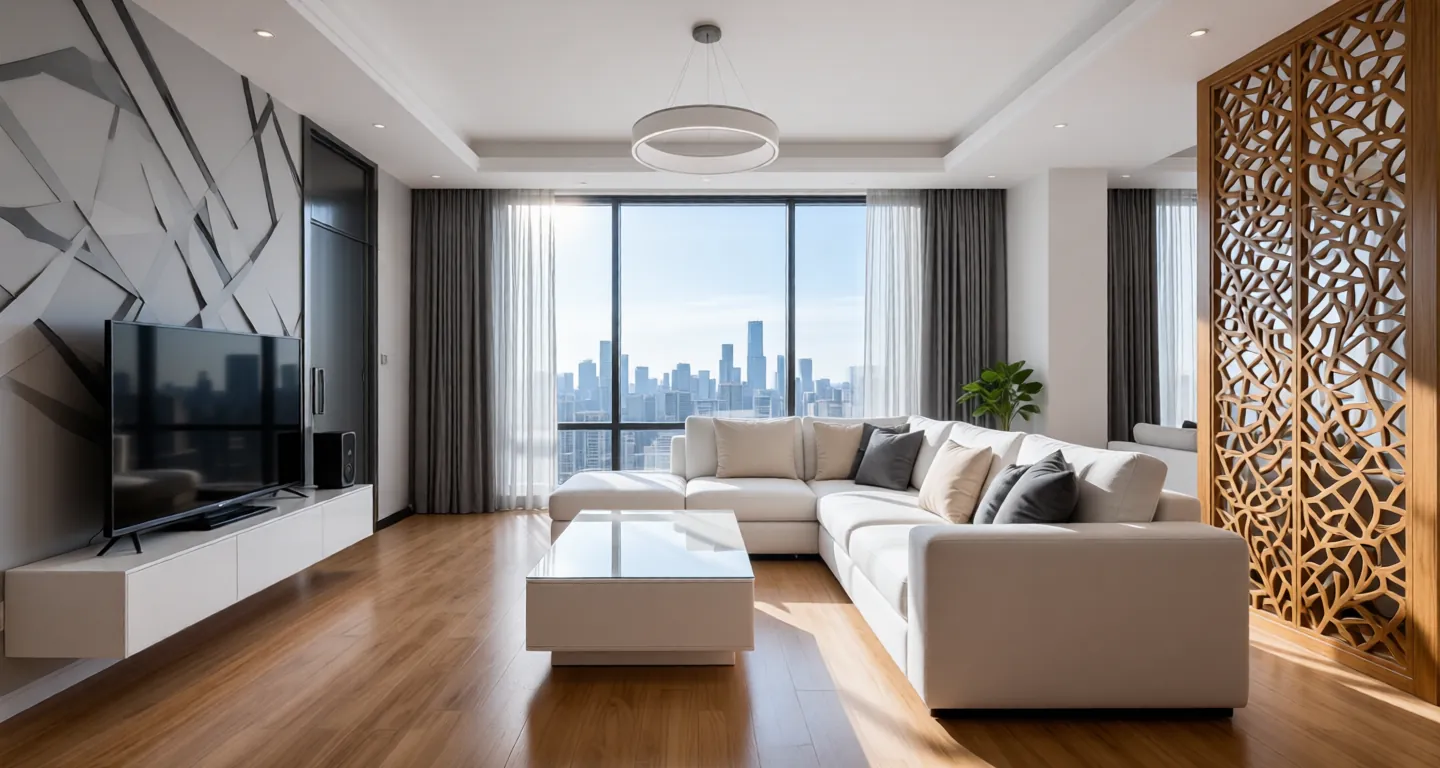Suzhou expat housing - Furnished apartment: Zhongxin Xinghu Mansion