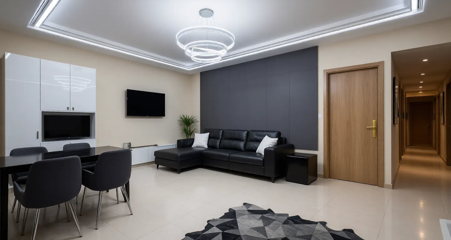 Room type: livingroom Apartment for rent in Suzhou - Huafa Renheng Riverside Elegant Garden - Photo 1