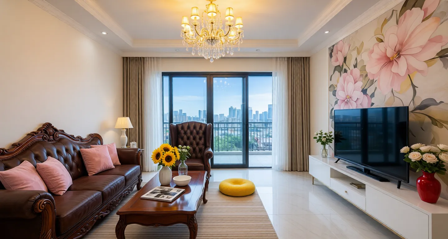 Apartment for rent in Suzhou - Magnolia Garden, District 2, Little Rock - Photo 1