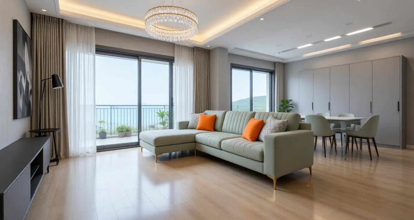 Suzhou expat housing - Furnished apartment: Wharf Bayview Garden