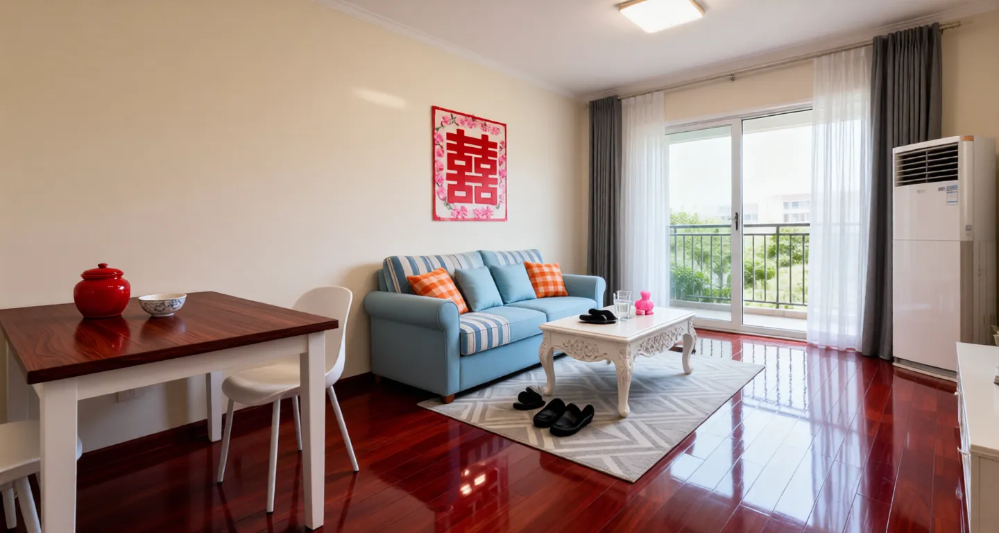 Tianjing expat housing - Furnished apartment: Wellington River Court Garden