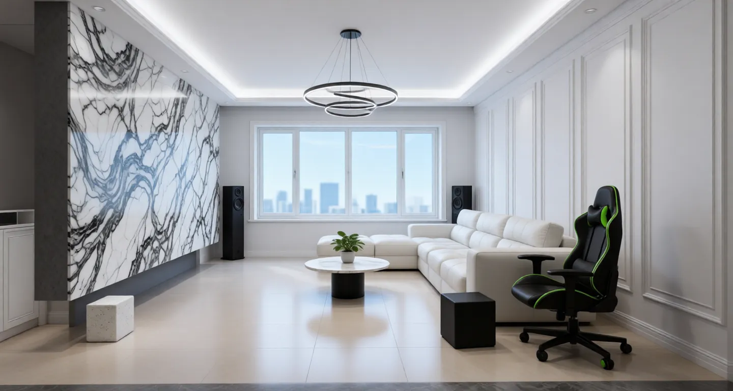 Room type: livingroom Apartment for rent in Tianjing - Vanke Xihua Mansion - Photo 1
