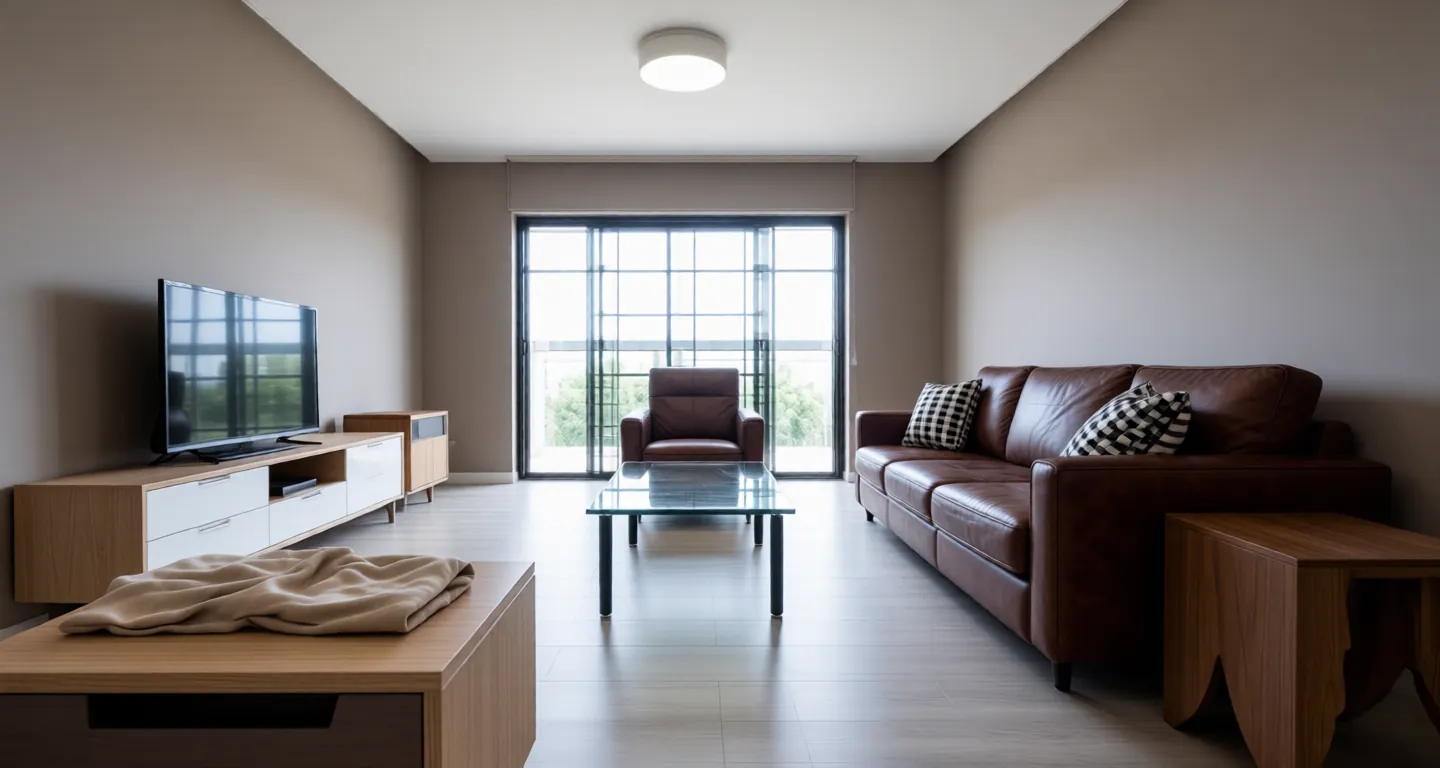 Room type: livingroom Apartment for rent in Tianjing - Junyue Garden - Photo 1