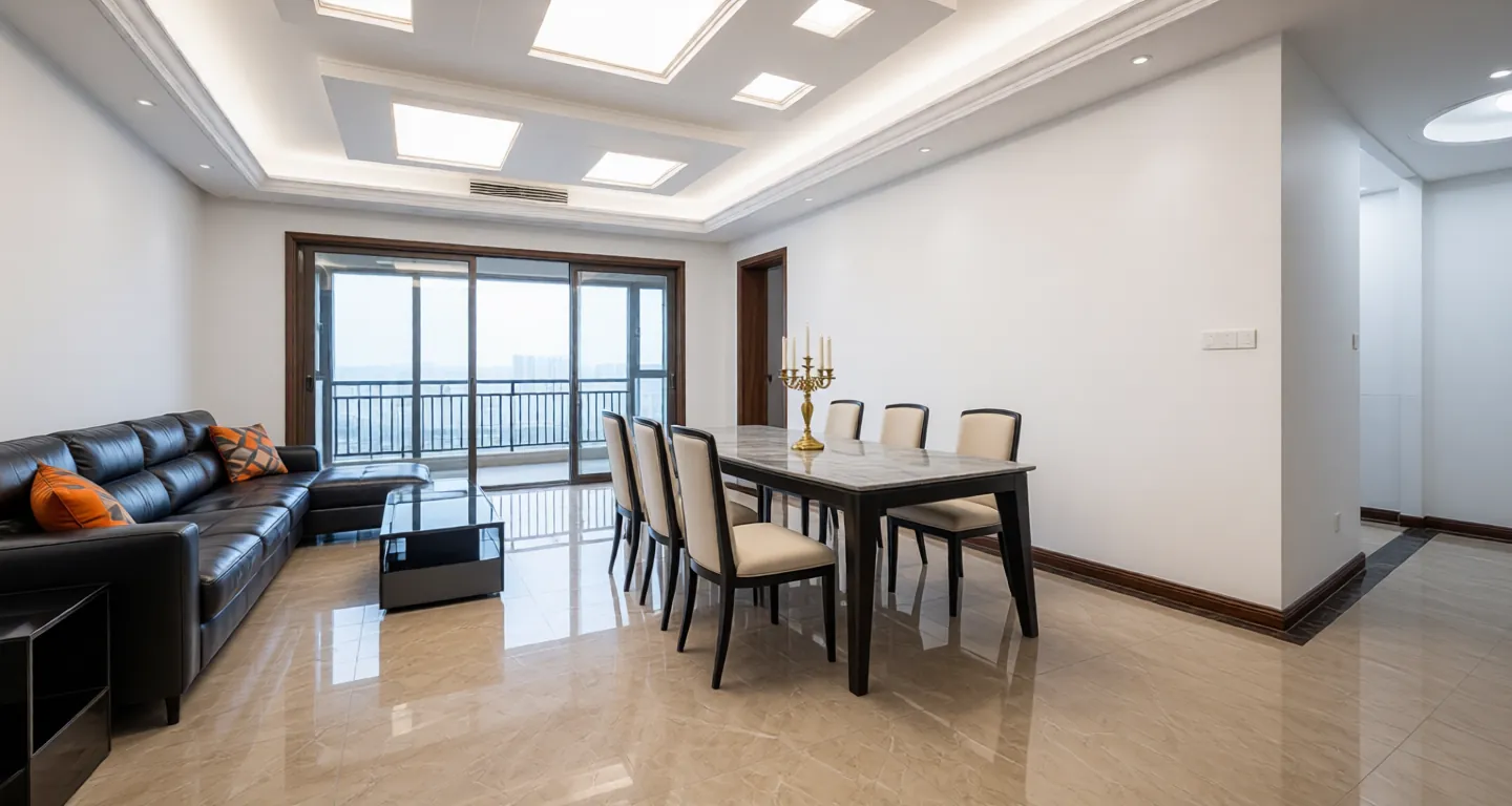 Wuhan expat housing - Furnished apartment: City Sky Cloud Joy Mansion