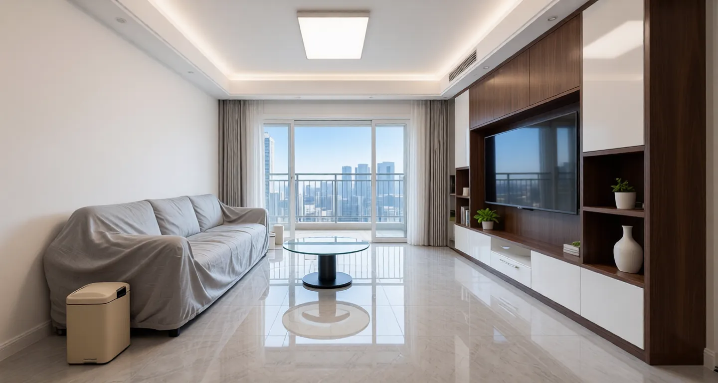 Wuhan expat housing - Furnished apartment: Zhonghai East Foothills of Optics Valley