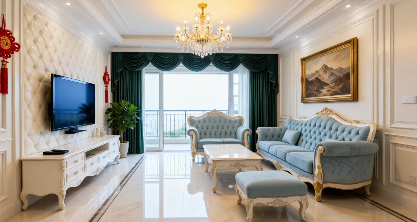 4 rooms, 2 living rooms, 2 bathrooms, 134.33 sqm Apartment for rent in Poly Park Jiuli Phase V, Wuhan