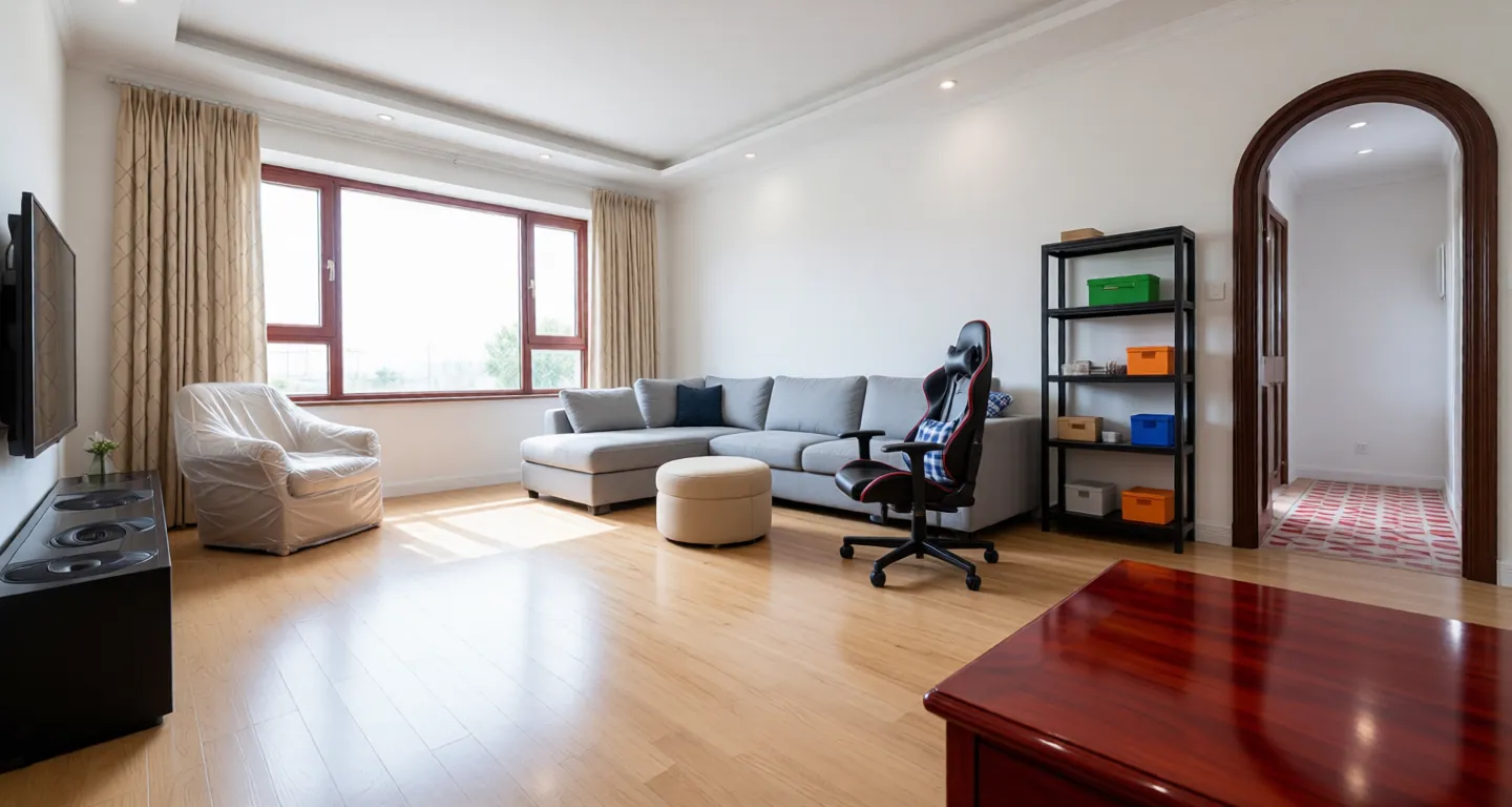 Room type: livingroom Apartment for rent in Wuhan - Longjiang Court Area A - Photo 1