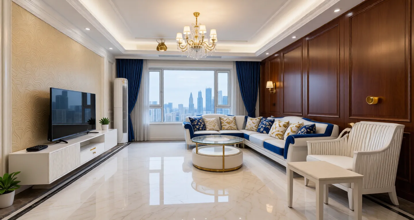 Wuhan expat housing - Furnished apartment: Oceanwide International Guihai Garden