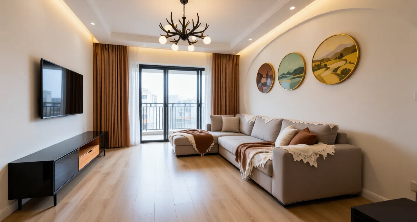 Wuhan expat housing - Furnished apartment: Golden Island Royal Mansion - Leap Realm