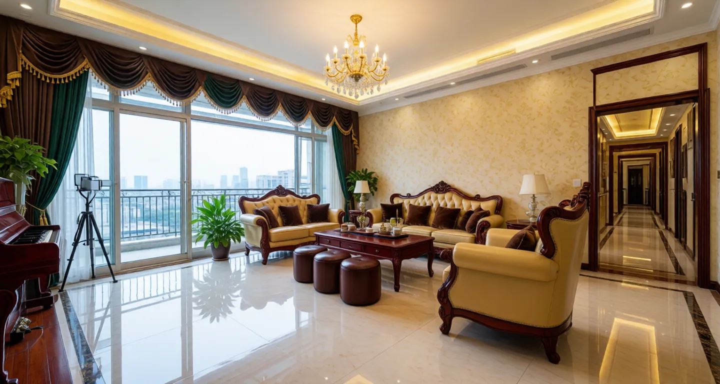 Wuhan expat housing - Furnished apartment: Jinhe Golden Bridge Family