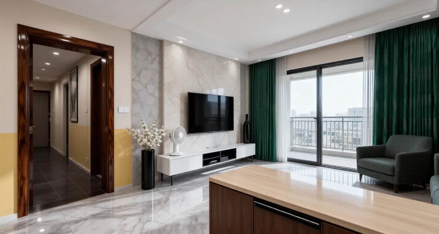 Wuhan expat housing - Furnished apartment: Nanguo Center Phase II