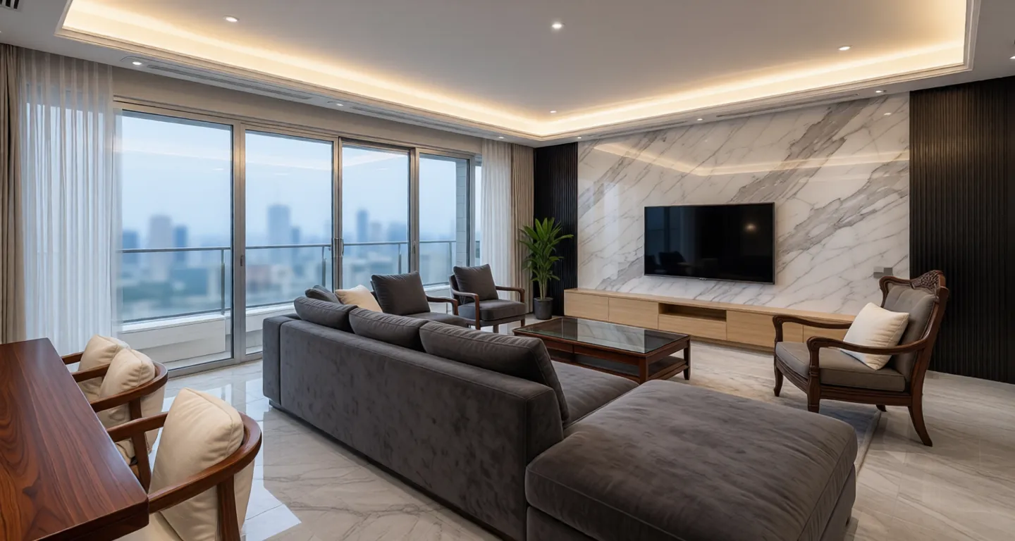 Wuhan expat housing - Furnished apartment: China Merchants · Wuhan Urban Construction Future Center