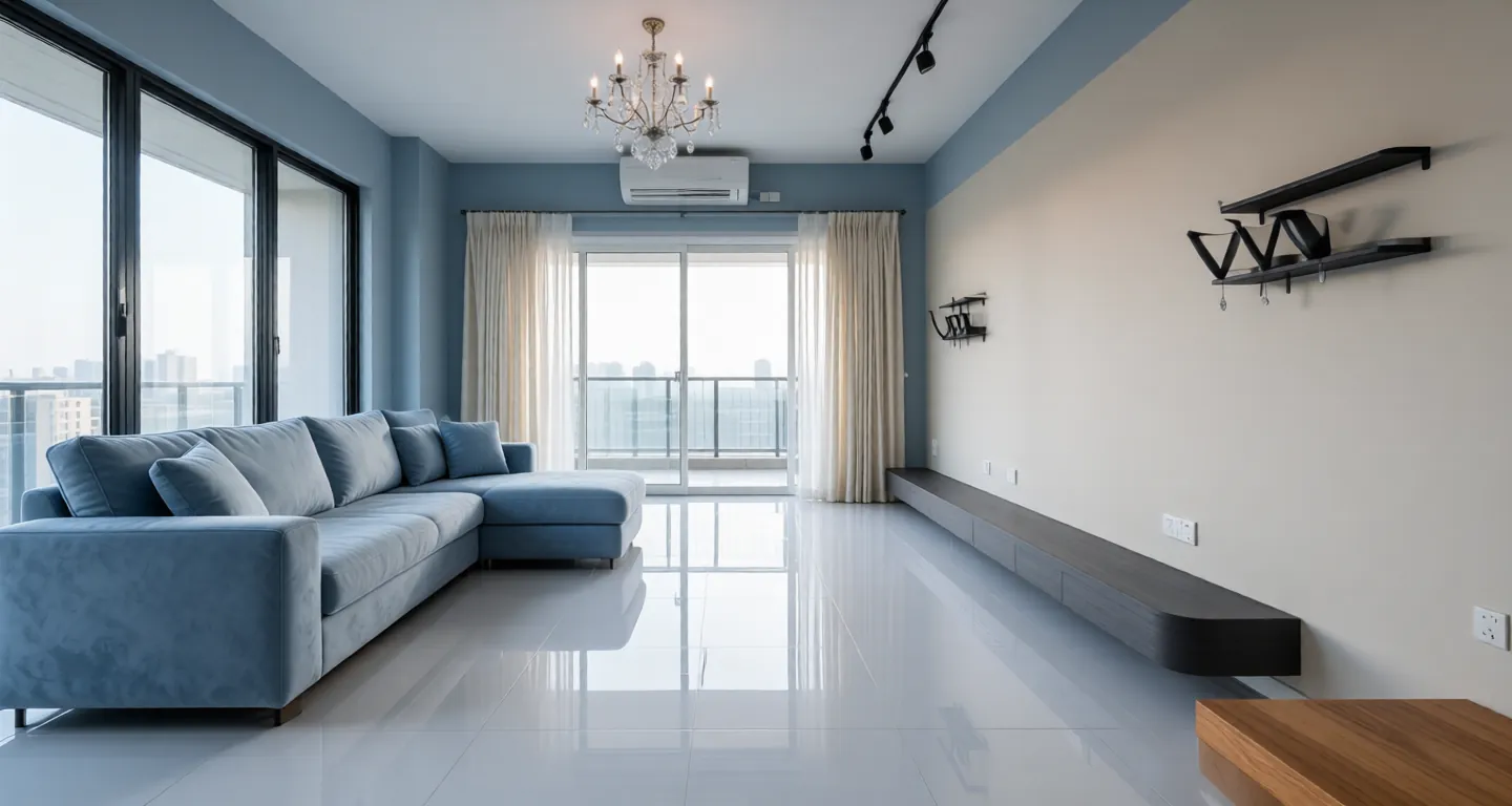 Wuhan expat housing - Furnished apartment: Overseas Chinese Town Tianyu Phase II