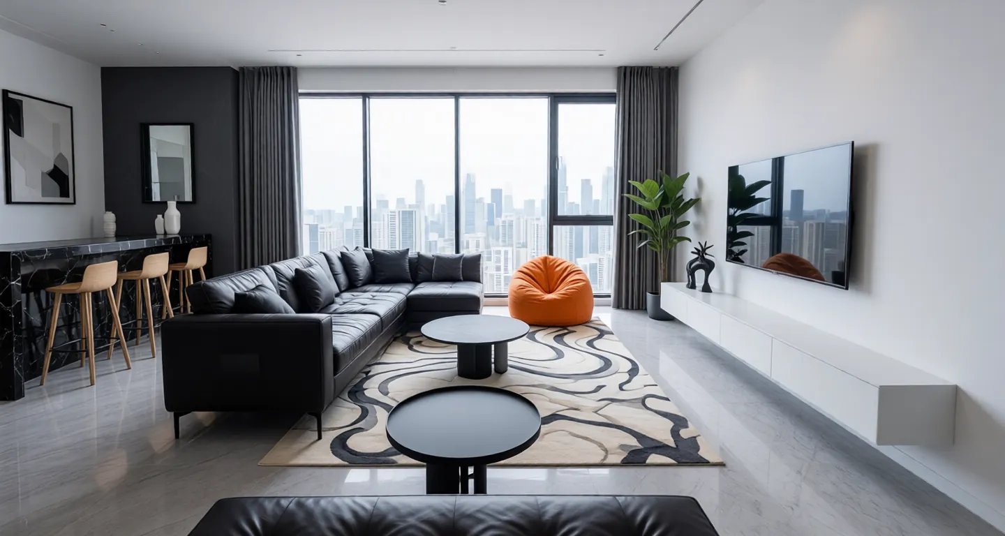 Wuhan expat housing - Furnished apartment: Longfor Three Thousand City Glorious