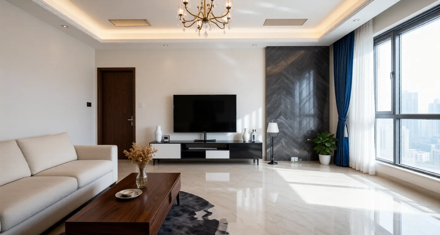 4 rooms, 2 living rooms, 2 bathrooms, 154.85 sqm Apartment for rent in Yuexiu International Financial Hub, Wuhan