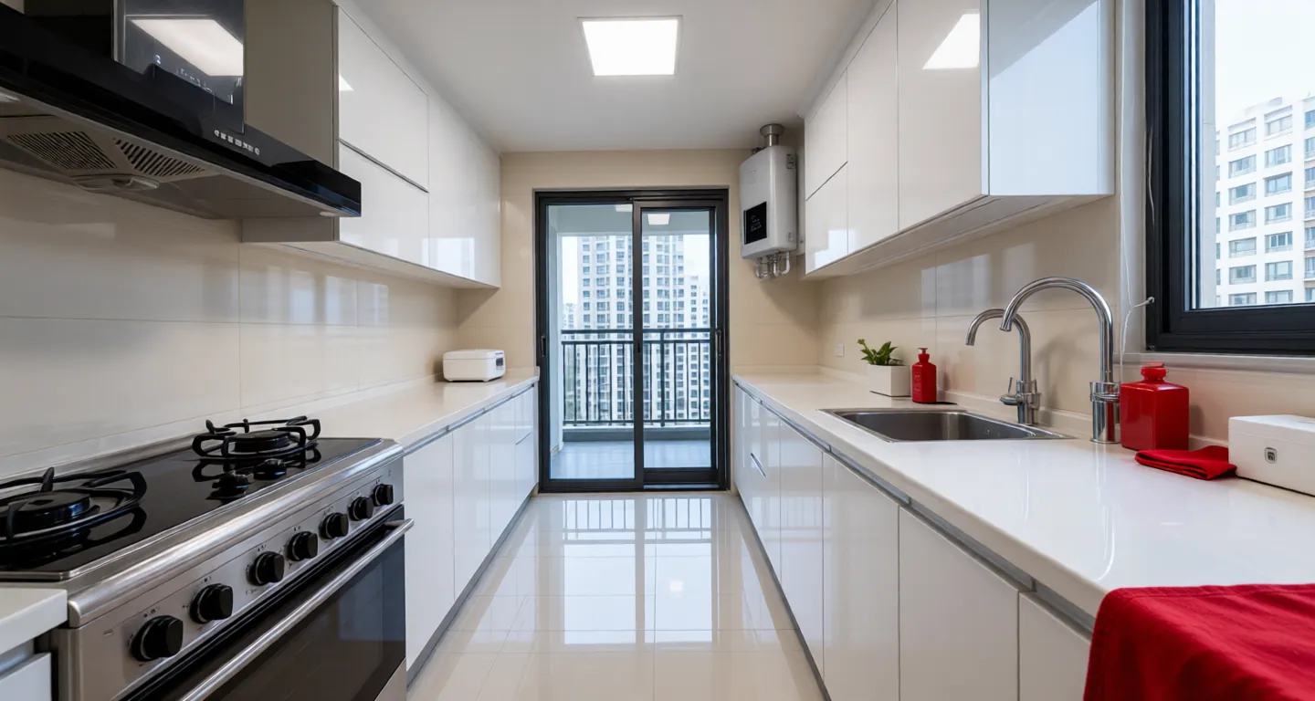 Wuhan expat housing - Furnished apartment: Greenland Optics Valley Central City