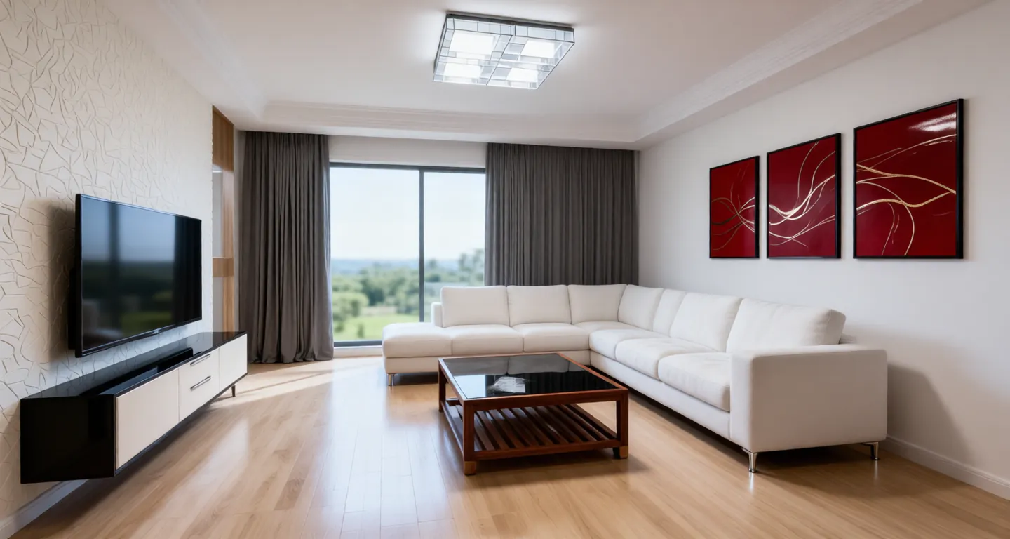 Room type: livingroom Apartment for rent in Wuhan - Paris Grand Court - Photo 1