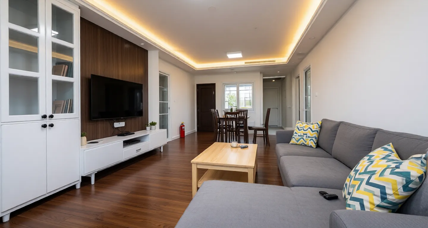Wuhan expat housing - Furnished apartment: Vanke Golden Bay