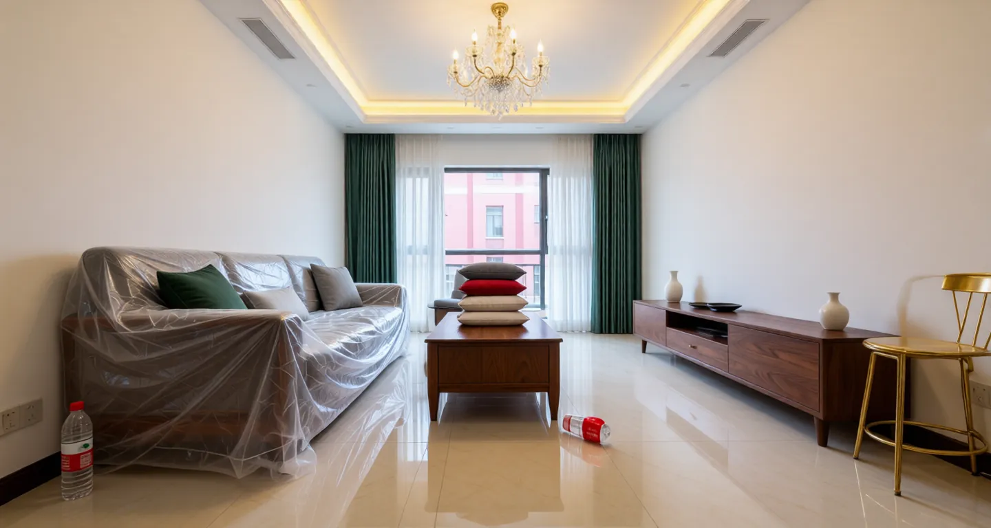 Wuhan expat housing - Furnished apartment: Guochuang Guanggu Shangcheng