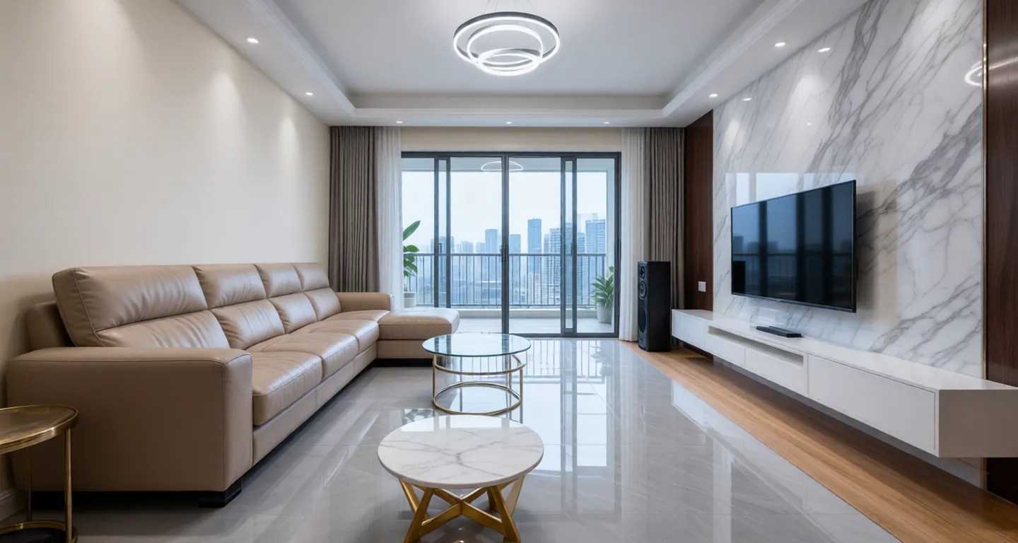 Wuhan expat housing - Furnished apartment: Longfor Tianxi
