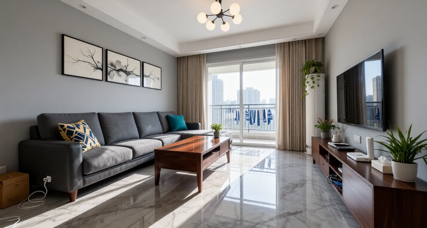 Rent Apartment in Wuxi: R&F City Zone C