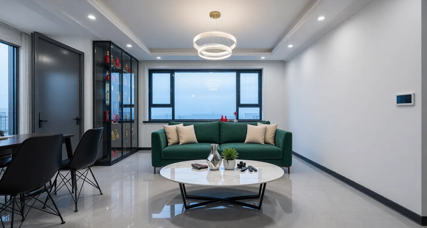 Rent Apartment in Wuxi: Ruichuang Changjiang Ying" translates to "MegaForce River View".