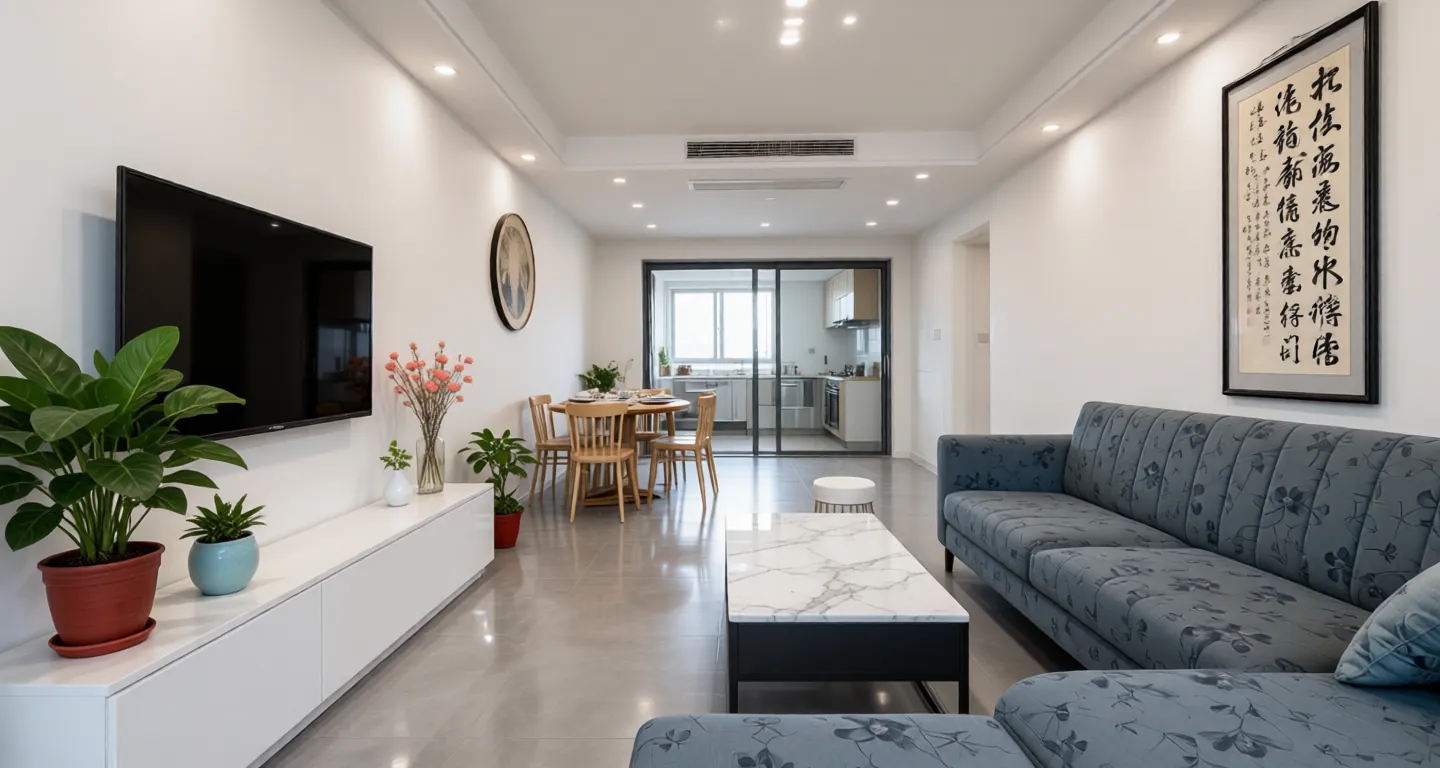 Room type: kitchen Apartment for rent in Xian - Sunac Royal Garden - Photo 1