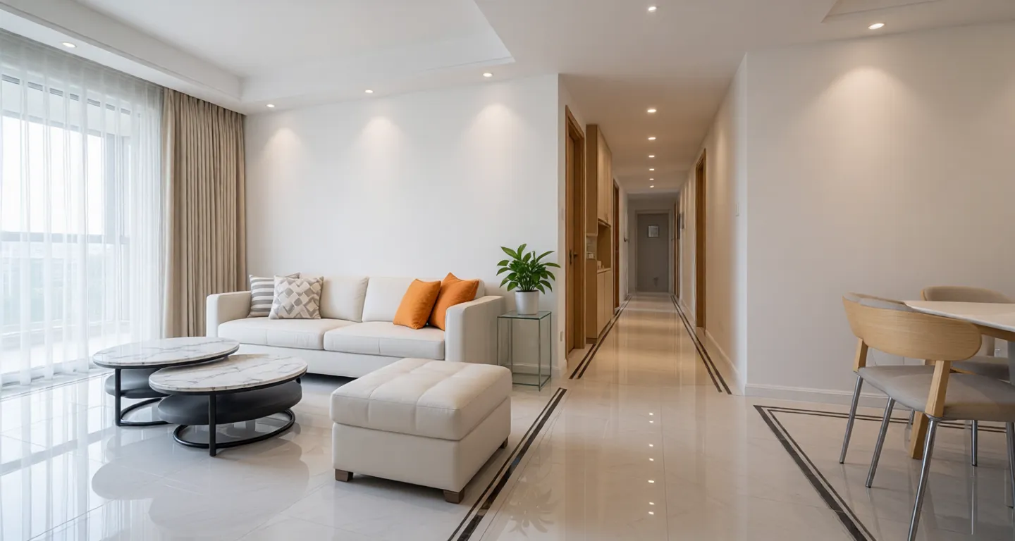 Xian expat housing - Furnished apartment: Golden Land Central Park