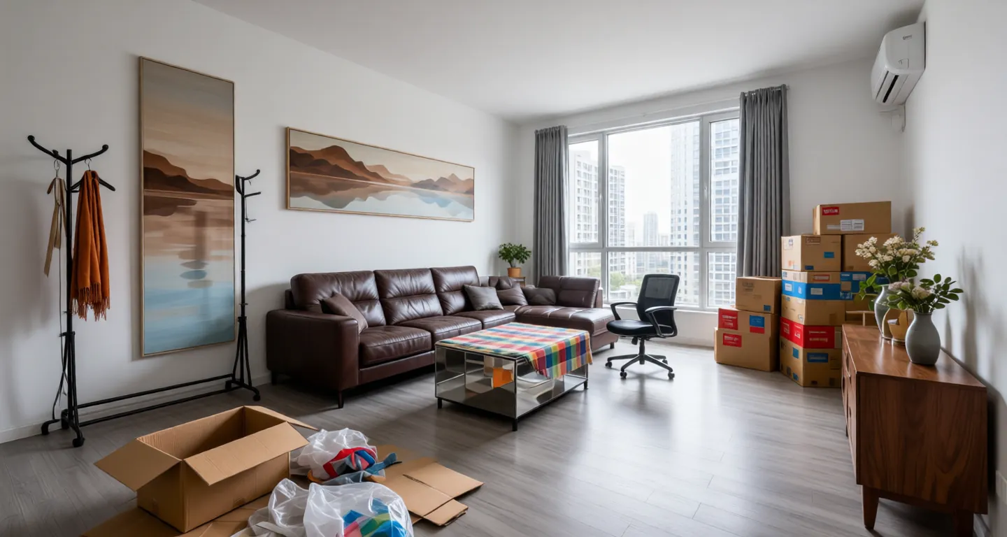 Xian expat housing - Furnished apartment: Qujiang Ginza