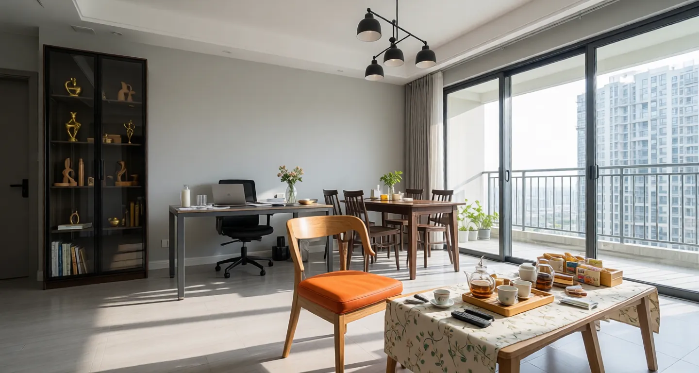 Room type: livingroom Apartment for rent in Xian - Longhu Huaqianshu - Photo 1