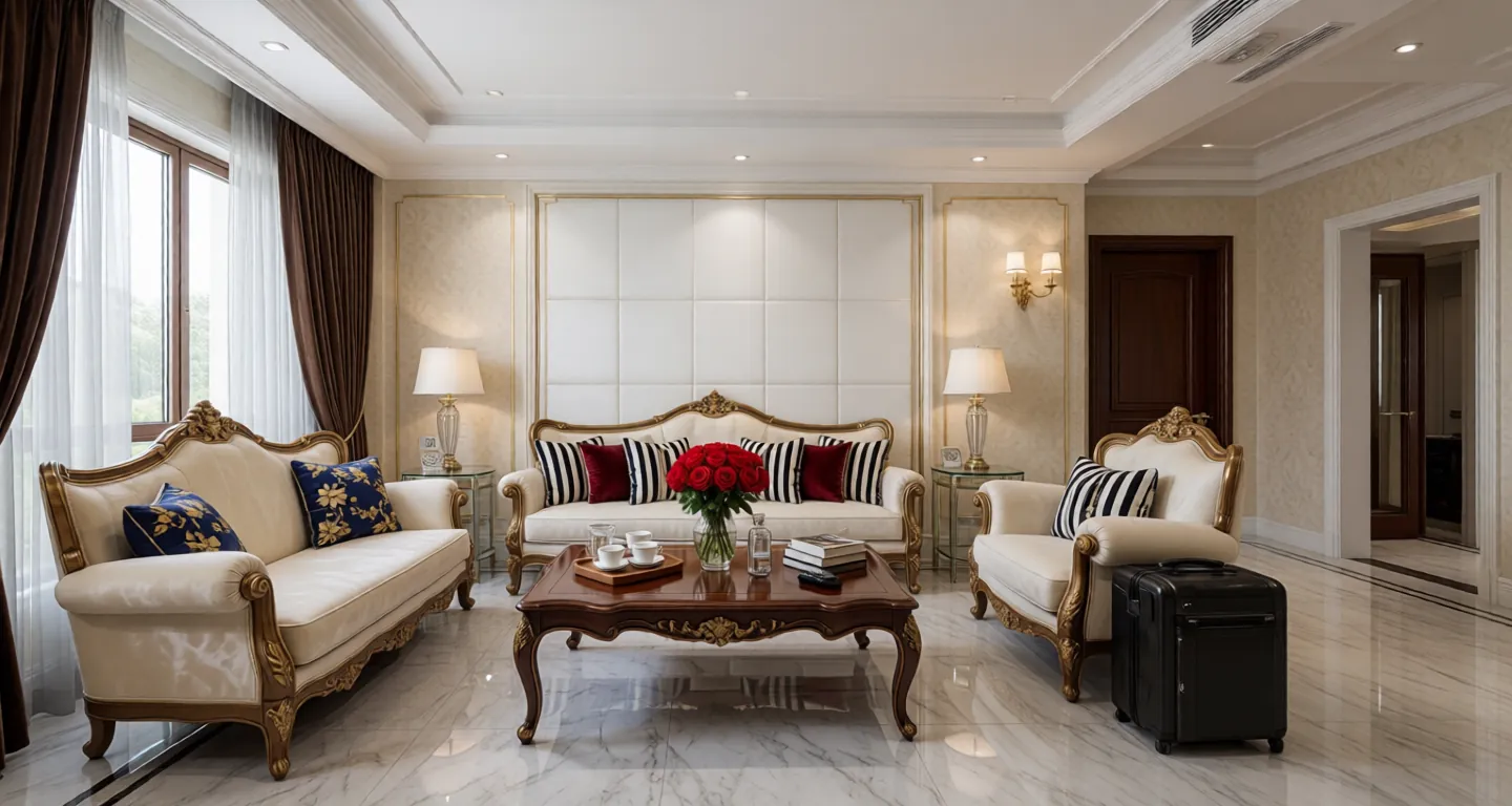 Xian expat housing - Furnished apartment: Yueju Royal Mansion