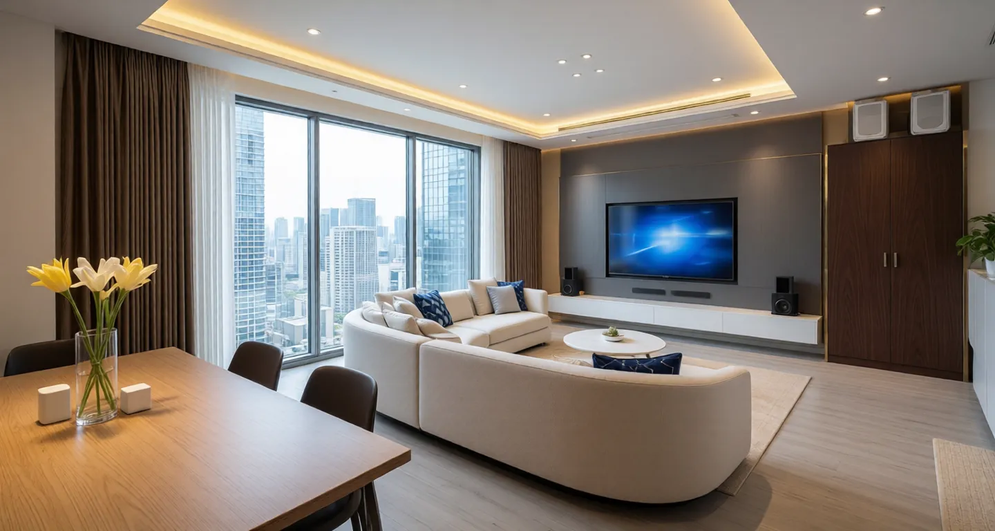 Xian expat housing - Furnished apartment: Yanqi Rose Garden