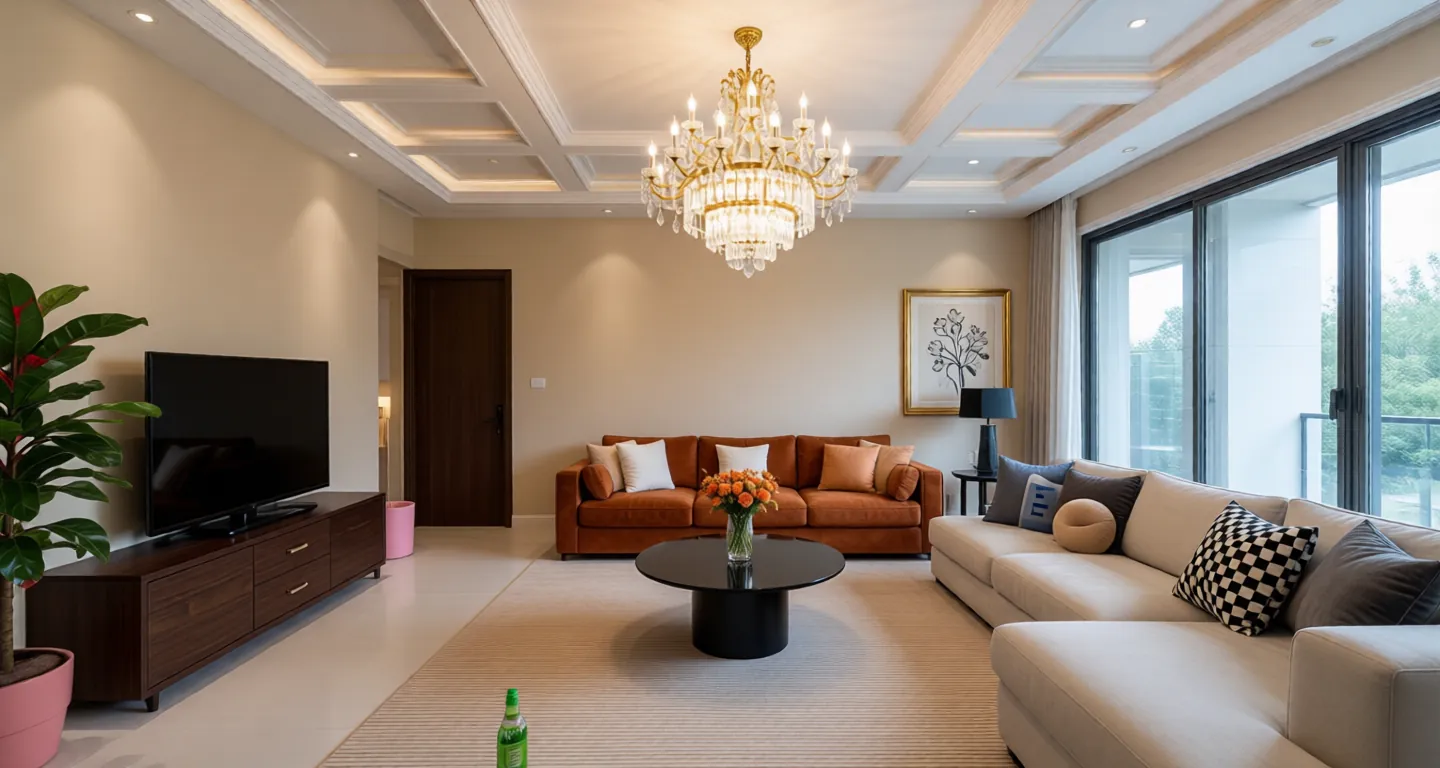 Room type: livingroom Apartment for rent in Xian - Ronghe Qu Chi East Bank - Photo 1