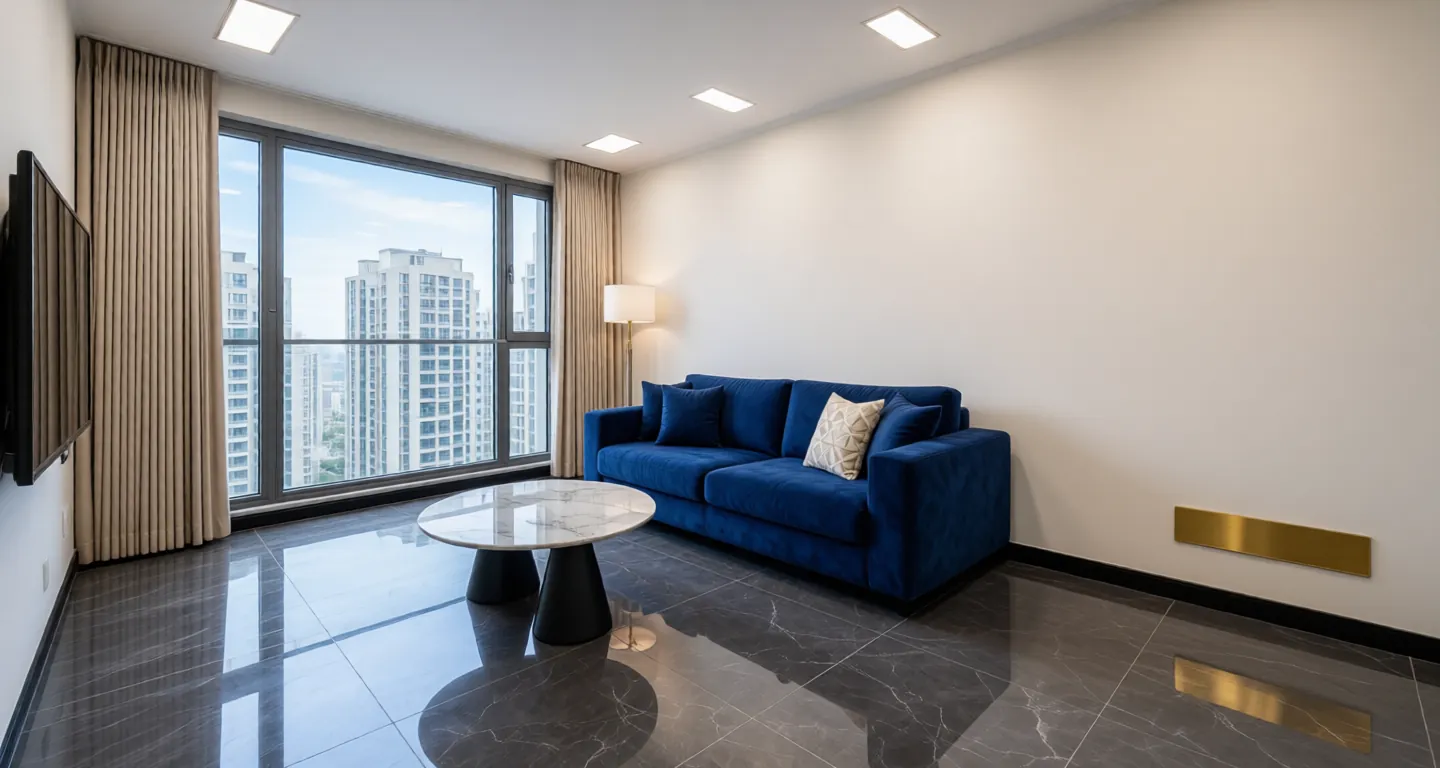 Zhanjiang expat housing - Furnished apartment: Imperial View Mansion