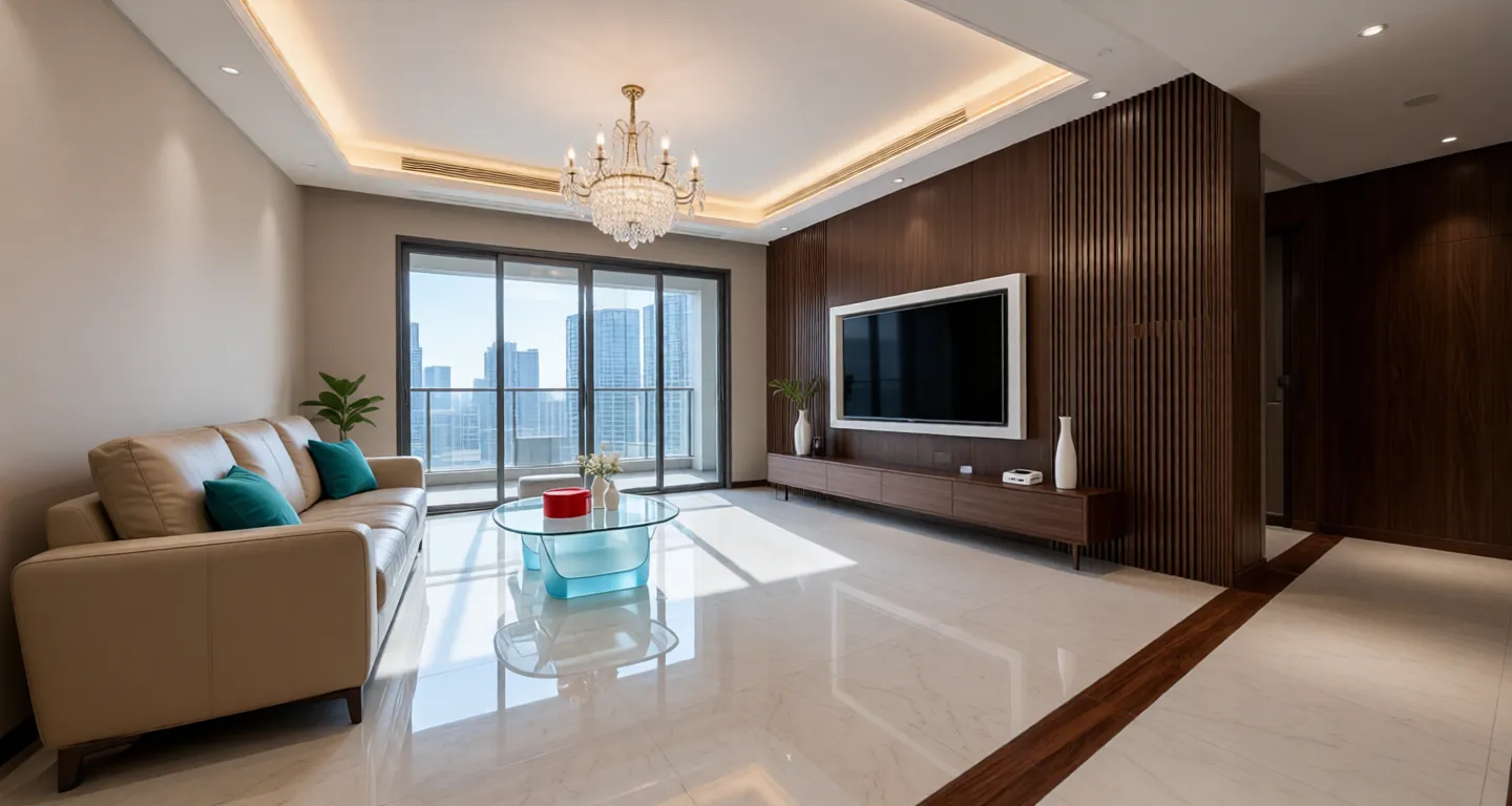 Zhanjiang expat housing - Furnished apartment: Royal View Court