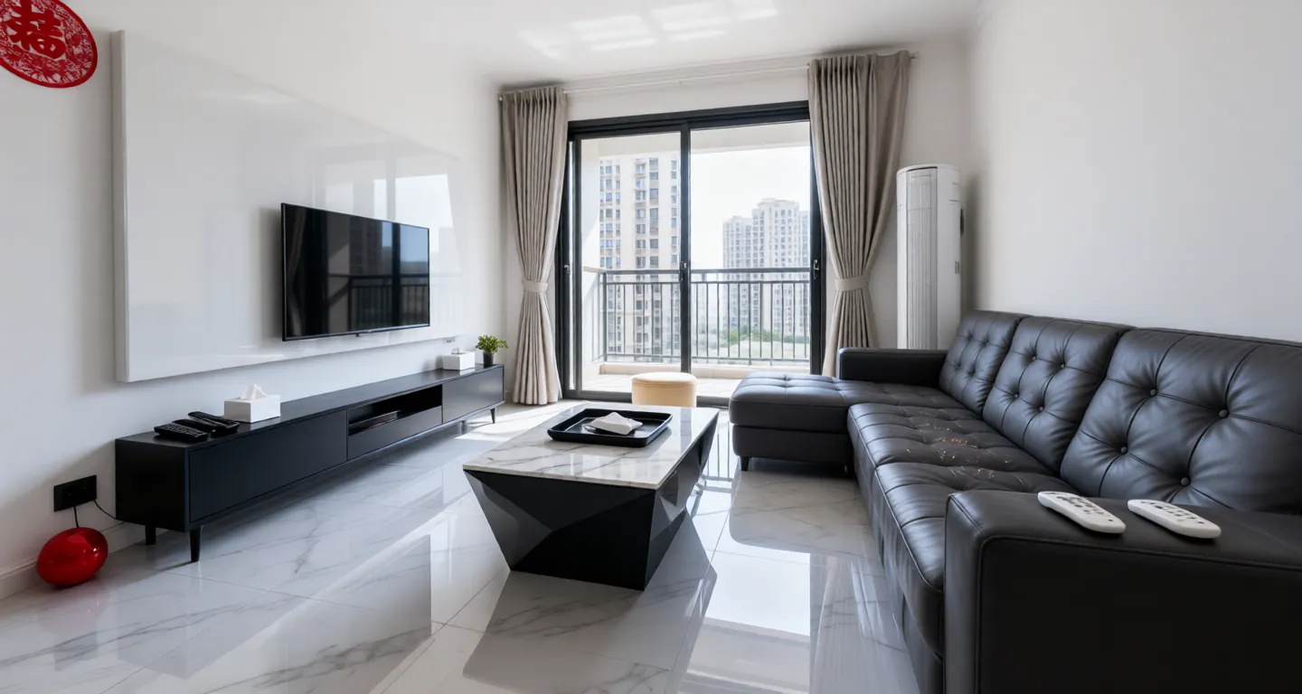 Zhanjiang expat housing - Furnished apartment: Royal View Court