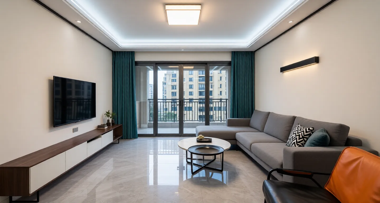 Zhanjiang expat housing - Furnished apartment: Yujingjunti Area A